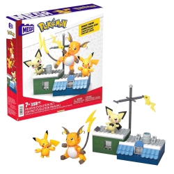 MEGA Pokemon: Pikachu Evolution Set - 159 Piece Set