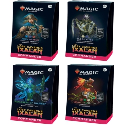 WIZARDS OF THE COAST Magic: The Gathering Tcg: The Lost Caverns Of Ixalan Commander - Set Of 4 Decks