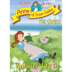 SULLIVAN Anne Of Gables: The Animated Series - Vol 4-6 [DVD] In Green
