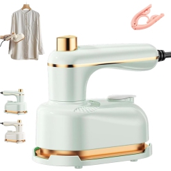 MYACUC Mini Handheld Steamer, Portable Folding Steamer, Small Steam Iron Suitable for Home Or Travel Use