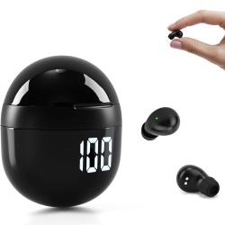 MYACUC Invisible Mini Sleep Earbuds, Wireless Bluetooth Sleep Headphones for Side Sleepers, Hidden Earbuds In-Ear Headphones for Work, Wireless Earphone