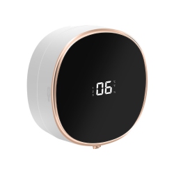 GREEN SCENIC Automatic Soap Dispenser, Wall Mounted, USB Charging, Led Display, Sensor, Hand Soap Dispenser, 3-Level Adjustable Sensor, Touchless