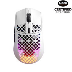 Boîte Ouverte - Souris De Jeu Optique Bluetooth De 18 000 Ppp Aerox 3 2022 Edition De Steelseries - Neige