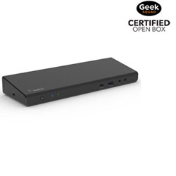 Open Box - Belkin Universal USB-C Triple Display Dock (INC007ttBK) - Black