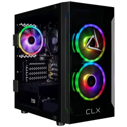 CLX Set Gaming Desktop - Amd Ryzen 7 8700G 4.2Ghz 8-Core Processor, 16GB Ddr5 Memory, 780M 4GB Shared Graphics, 1Tb SSD, Wifi, Windows 11 Home 64-Bit