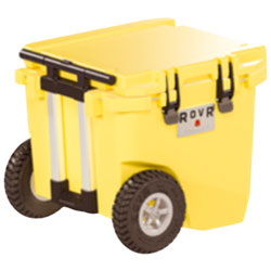 RovR RollR 42.6 L Hard Shell Sided Wheeled Cooler - Sunny Side