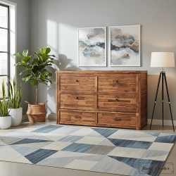 RUSTIC CLASSICS Stow Queen Size Murphy Bed Cabinet With Gel Memory Foam Mattress (Cherry)