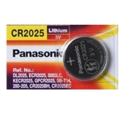 PANASONIC 1 X 2025 Batteries, 3V Lithium Cr2025