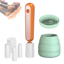 MYACUC Makeup Brush Cleaner And Dryer, Super-Fast Electric Makeup Brushes Cleaner Machine Automatic Makeup Cleaner USB Cosmetic Brush Cleaner Tools