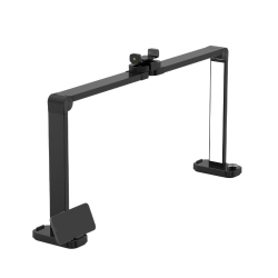 MYACUC Foldable Nail Desk Lamp Nail Light for Desk With Phone Holder 456 Led 3 Light Colors Nail Tech Lamp for Manicure/lash Extension/tattoo/beauty