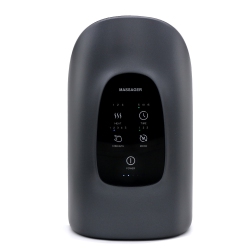 THE WAY New Hand Massager Airbag Heating Compress Vibration Meridian Acupoint Pressing Kneading Palm Massager Hand Massager, \w Heat Pressure, Pain