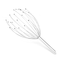 THE WAY Head Massager 20 Prongs Stainless Steel Scalp Massage Prongs Stress Relief Artifact Wire Head Massager - Bisd-Mm068