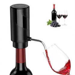 MYACUC Electric Wine Decanter, USB Rechargeable Wine Dispenser, Automatic Wine Pourer, Holiday Gift for Wine Lovers