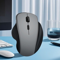 THE WAY 7008 Hot-Selling Wireless Mouse Bluetooth Dual-Mode Game Office Computer Mobile Phone Tablet Universal Mouse 7008 Rubber (Tc Charging