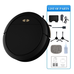 THE WAY New Smart Sweeping Robot Automatic Recharging Sweeping, Suction And Mopping Integrated Voice Control \w Water Mopping Function Robot Vacuum