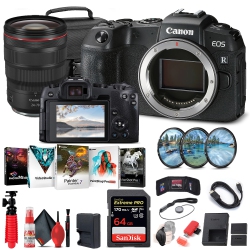 CANON Eos Rp Mirrorless Digital Camera (3380C002) + Rf 24-70MM + More