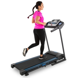 XTERRA FITNESS Tr200 Folding Treadmill 2.25 HP | 16" X 50" Running Surface |5.5" Lcd Display Backlit - 16004402000 In Blue
