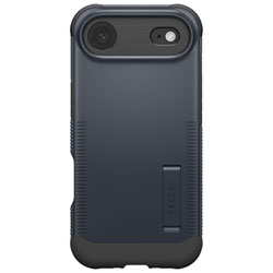 Spigen Slim Armor MagFit Fitted Hard Shell Case with Magnetic Ring for iPhone Air - Metal Slate