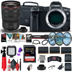 CANON Eos R Mirrorless Camera (3075C002) + Rf 24-70MM + More