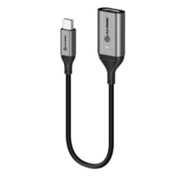 ALOGIC Adapter Mini Displayport Male to HDMI Female 8In 4K Ultra HD And Thunderbolt 3 - In Grey
