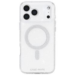 Étui Rigide Ajusté De Case-Mate Avec Magsafe Pour Iphone 17 Pro Max - Scintillant/argenté