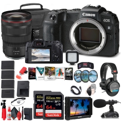 CANON Eos Rp Mirrorless Digital Camera (3380C002) + Rf 24-70MM Advanced Bundle