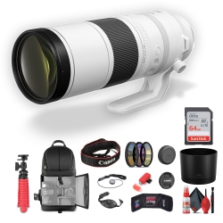 CANON Rf 200-800MM F/6.3-9 Is Usm Super-Telephoto Zoom Lens ( Rf) Bundle