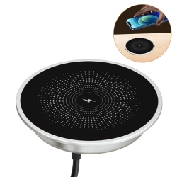 MYACUC 15W Invisible Wireless Charger, Under Desk Wireless Charger, Embedded Wireless Charger for Iphone/android Phone