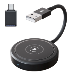 THE WAY Applicable to Original Car Wired to Wireless Carplay Video Smart Aibox Box Wireless Car Charger-Wired to Wireless Adapter-Apple Dedicated