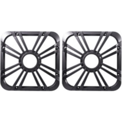 KICKER 11L710Glc 10" Square Subwoofer Led Grille - In Charcoal