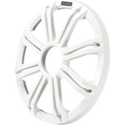 KICKER 45Kmg12W 12" Led Subwoofer Grill - In White