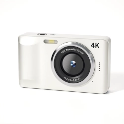 THE WAY 64 Million Pixels-4K HD Video Recording 2.8-Inch Large Screen Student Digital Camera Ccd Camera Ccd Camera-128G Memory Card for Camera +