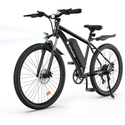 ISINWHEEL Upgrades M10S Adults Electric Bike (500W Motor/ 90Km Range/ 32Km/h Top Speed/ul 2271/2789 Certified/aluminum Alloy Frame/USB Charging