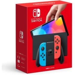SWITCH Refurbished (Excellent) - Nintendo Console - Oled Model \w Neon Blue And Joy-Con (Japanese Version, Same Power Specifications As North
