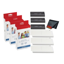 CANON Kp-36Ip Color Ink And Photo Paper Set 4"x 6" for Selphy Printers (108 Sheets) Bundle