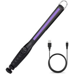 MYACUC Uv Light Sanitizer, Portable Uv Light Disinfection Lamp USB Rechargeable Ultraviolet Light Sanitizer for Home Hotel Travel Car