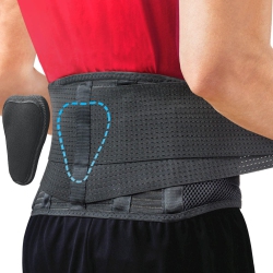 MYACUC Back Support Belt Relief Back Pain, Sciatica, Herniated Disc, Scoliosis And More -Breathable Mesh Design \w Lumbar Pad for Home & Lifting At