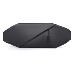 GREEN SCENIC Men's Crossbody Bag Lightweight Outdoor Travel Leisure Bag Single Shoulder Bag, Shoulder Bag, Sling Bag, Chest Bag - In Black