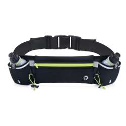 GREEN SCENIC Outdoor Running Waist Bag, Sports Water Bottle, Mobile Phone Integrated Bag, Fitness Waist Bag, Breathable And Wear-Resistant, Up To