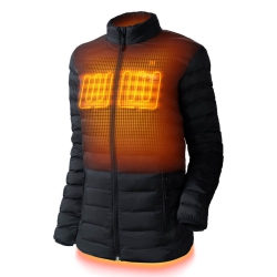 GOBI HEAT Wolf Heated Jacket for Men In Multicolor