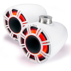 KICKER 47Kmfc11W 11" Factory-Mount Horn Loaded Tower System - (Pair) In White