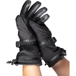 GOBI HEAT Vertex Ll Heated Ski/snowboard Gloves - 6 Hours Of Heat | Battery And Charger Included | 3 Heat Settings | Heat Up And Around Each Finger