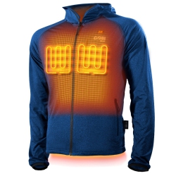 GOBI HEAT Apex Mens Heated Tech Hoodie In Multicolor