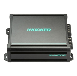 KICKER 48Kma1502 2-Channel Marine Amplifier - 75 Watts Rms X 2