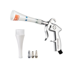 VEVOR 6-9.2 Bar Car Cleaning Gun, High-Pressure Blow Gun \w 2-Set Nozzles, 360° Nozzle for Thorough Cleaning, Blasts Dirt And Dust From Surface