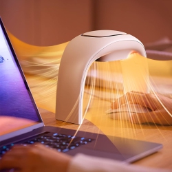 OECECA X Heated Mouse Pad Hand Warmer, 110V Heated Desk Warmer for Office Gaming Adjustable Temperature \w 5Ft Cable, Desktop Hand Warmer for Kids