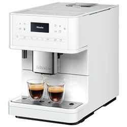 Miele CM 6160 Milk Perfection Countertop Coffee and Espresso Machine – Lotus White