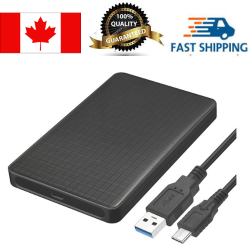 EGALAXY 2.5 Inch Hard Drive Enclosure USB Type-C 3.1 to SATA External HDD/ssd Tool Free Enclosure