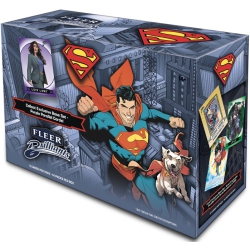 UPPER DECK 2025 Fleer Brilliants Superman Mega Box 14 Packs Per Box, 5 Cards Per Pack