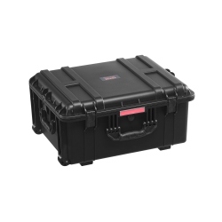 VEVOR 63X50X32 Weatherproof Hard Case, Heavy Duty Dry Box Case \w Pre-Cut Foam, Wheels & Retractable Pull Handles for Hunt, Military, Tactical, Ip67